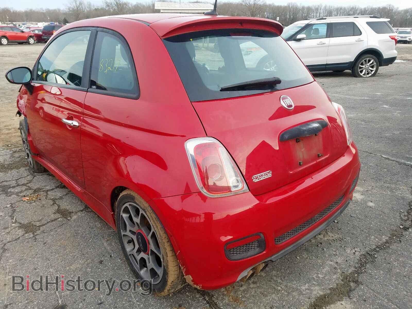 2012 FIAT 500 - VIN: 3C3CFFBRXCT335708 - Фото 3