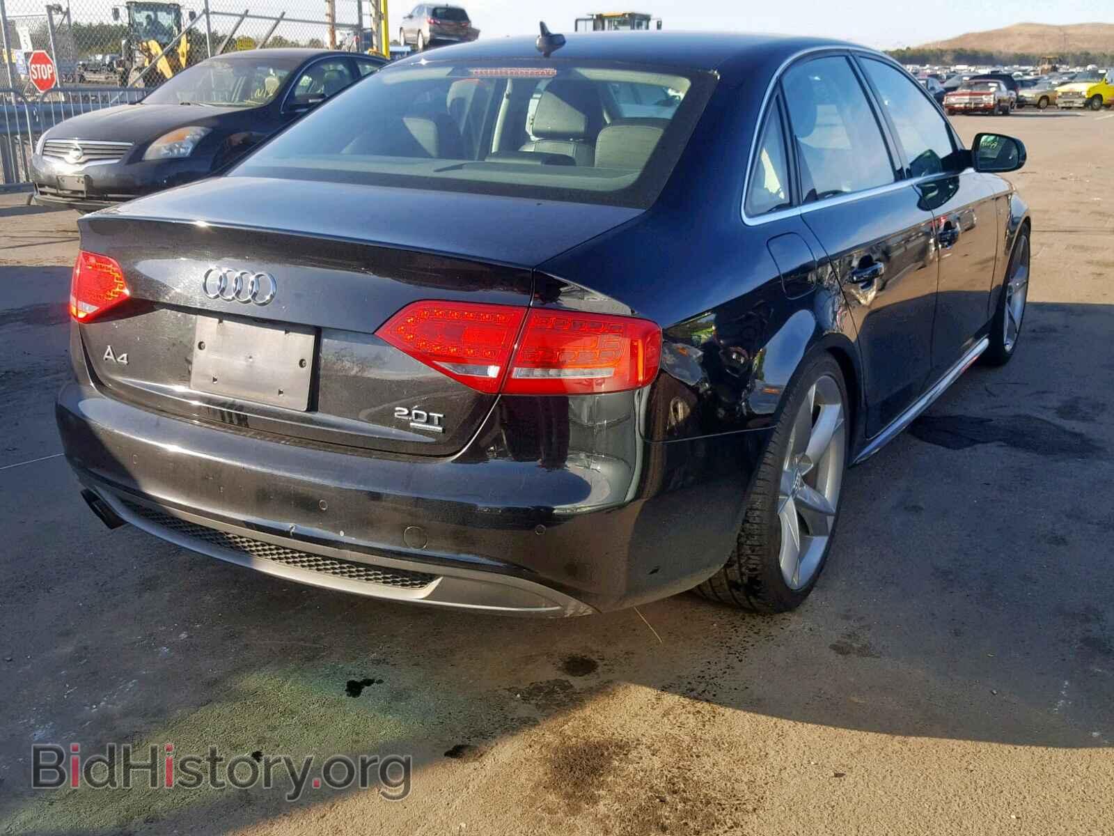 2012 AUDI A4 - VIN: WAUFFAFLXCA118214 - Фото 4
