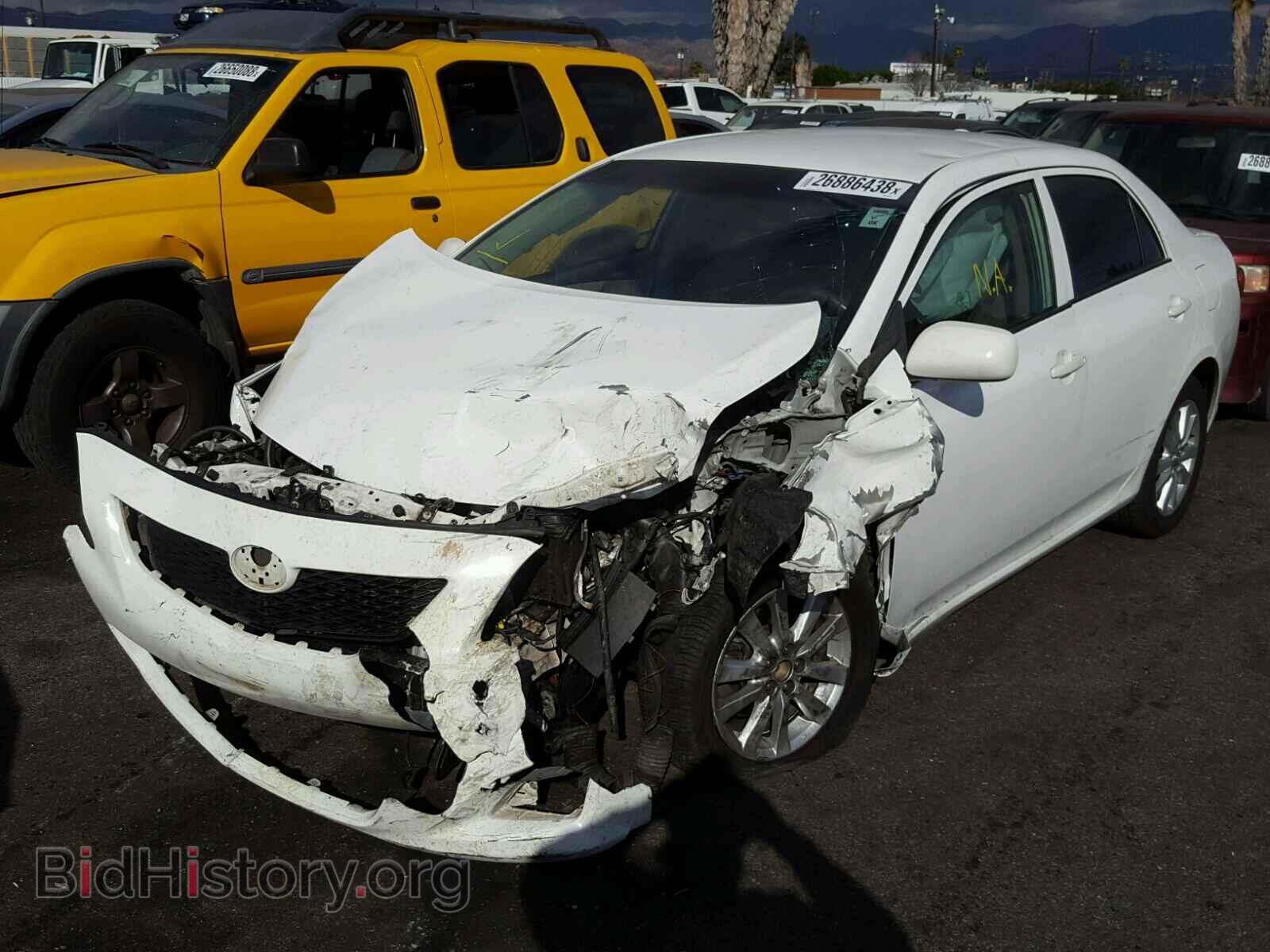 2009 TOYOTA COROLLA BA - VIN: JTDBL40E49J044481 - Фото 2