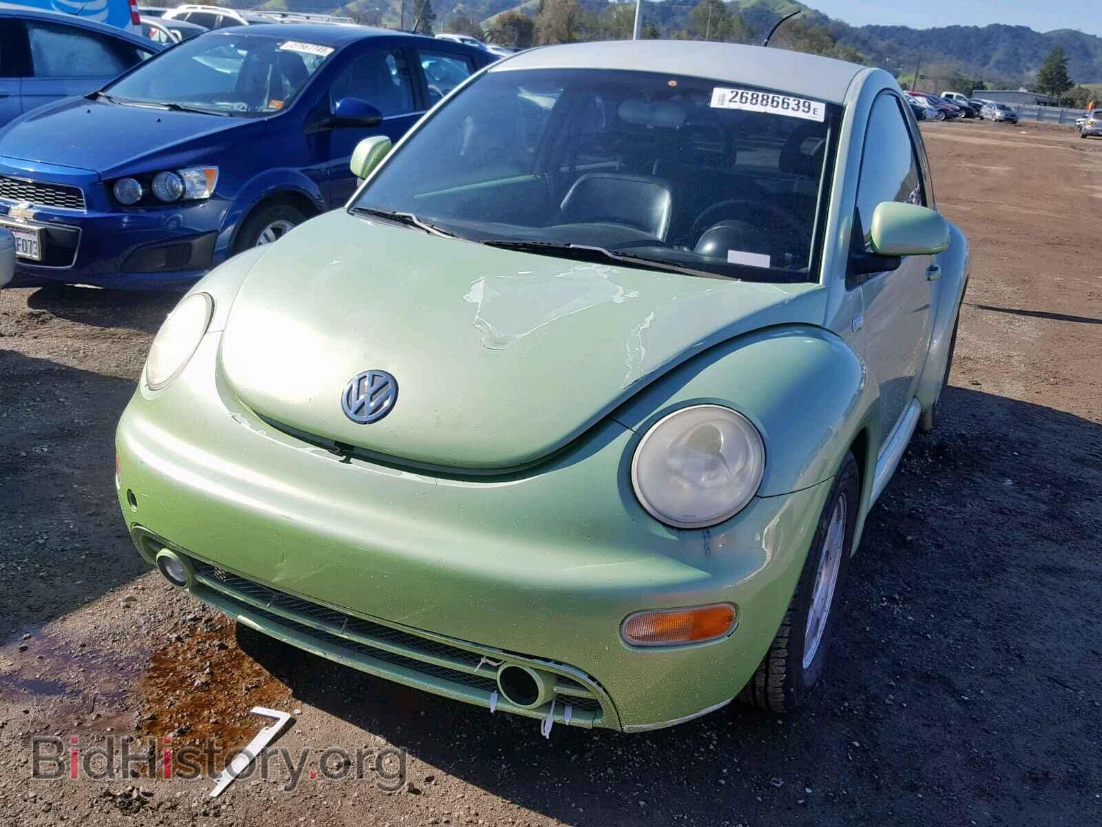 1999 VOLKSWAGEN BEETLE - VIN: 3VWCC21C2XM444607 - Photo 2