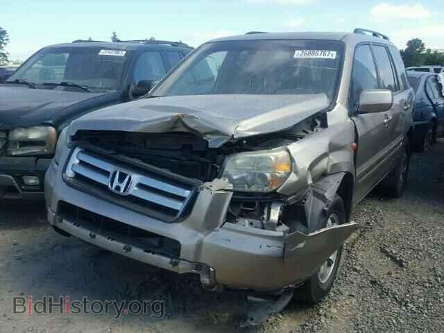 2006 HONDA PILOT - VIN: 2HKYF18556H507172 - Фото 2