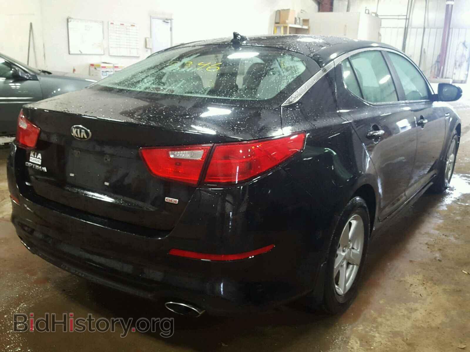 2015 KIA OPTIMA - VIN: 5XXGM4A74FG369182 - Photo 4