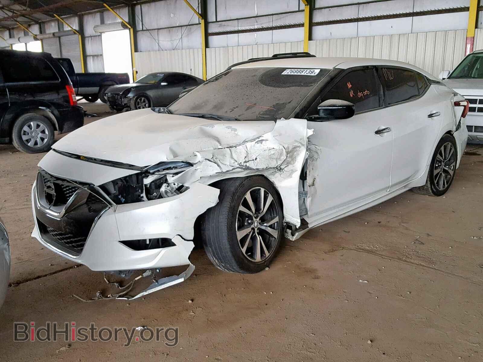 2017 Nissan MAXIMA (VIN 1N4AA6AP6HC377447) — фото 2 из 10