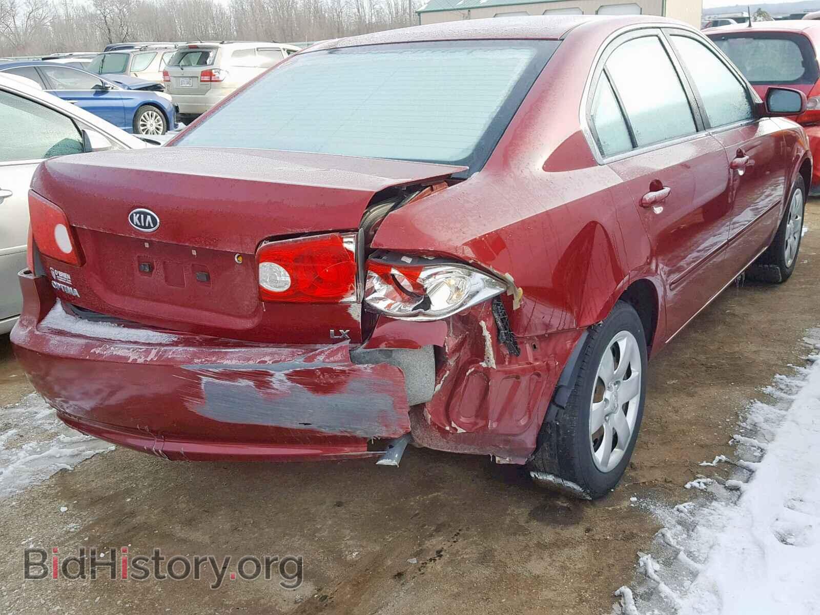 2008 KIA OPTIMA - VIN: KNAGE123785204268 - Фото 4
