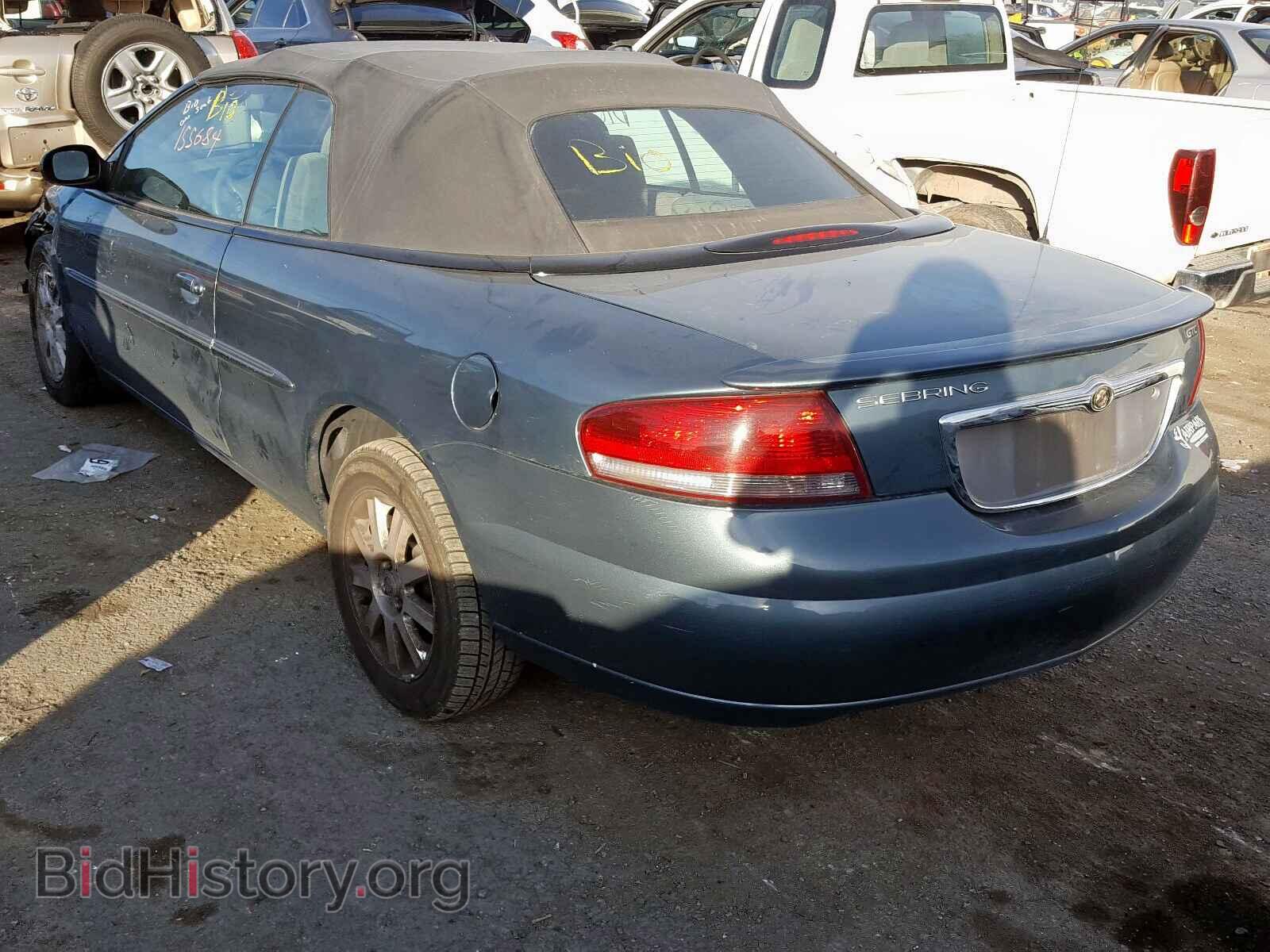 2005 CHRYSLER SEBRING - VIN: 1C3EL75R45N627473 - Фото 3