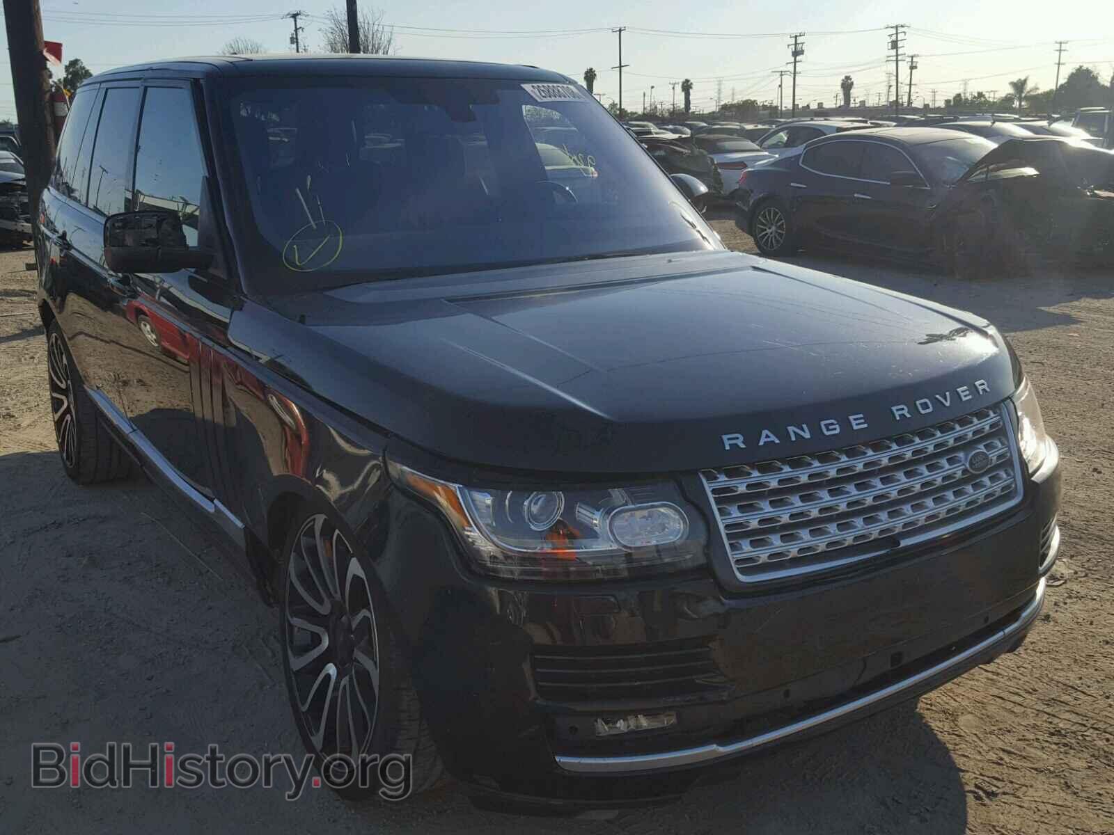Фотография SALGS2EF9GA273906 - LAND ROVER RANGEROVER 2016
