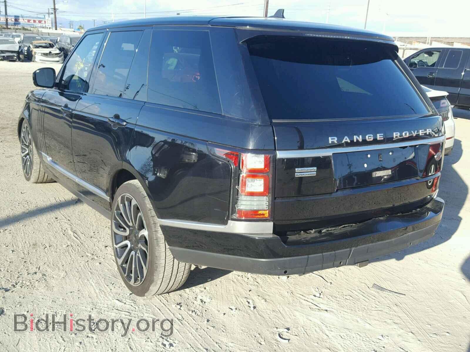 2016 LAND ROVER RANGEROVER - VIN: SALGS2EF9GA273906 - Фото 3