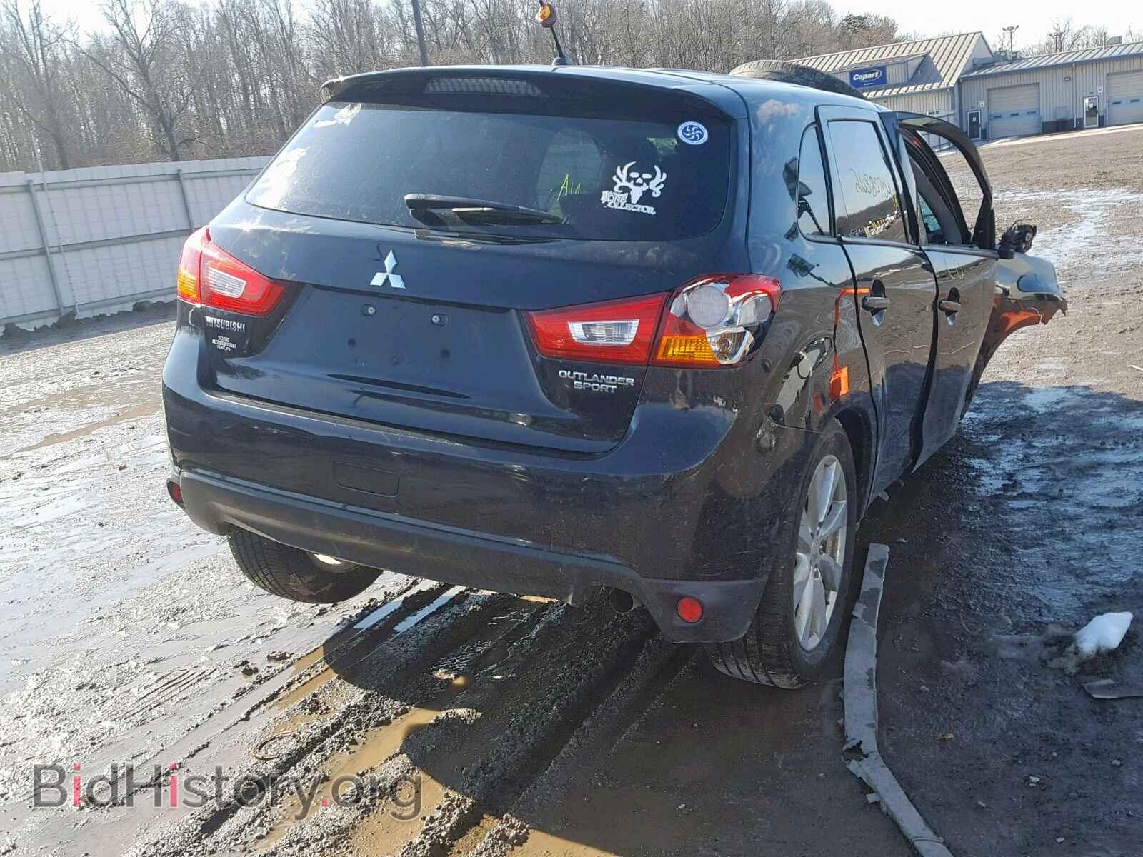 2014 MITSUBISHI OUTLANDER - VIN: 4A4AP3AUXEE009732 - Фото 4