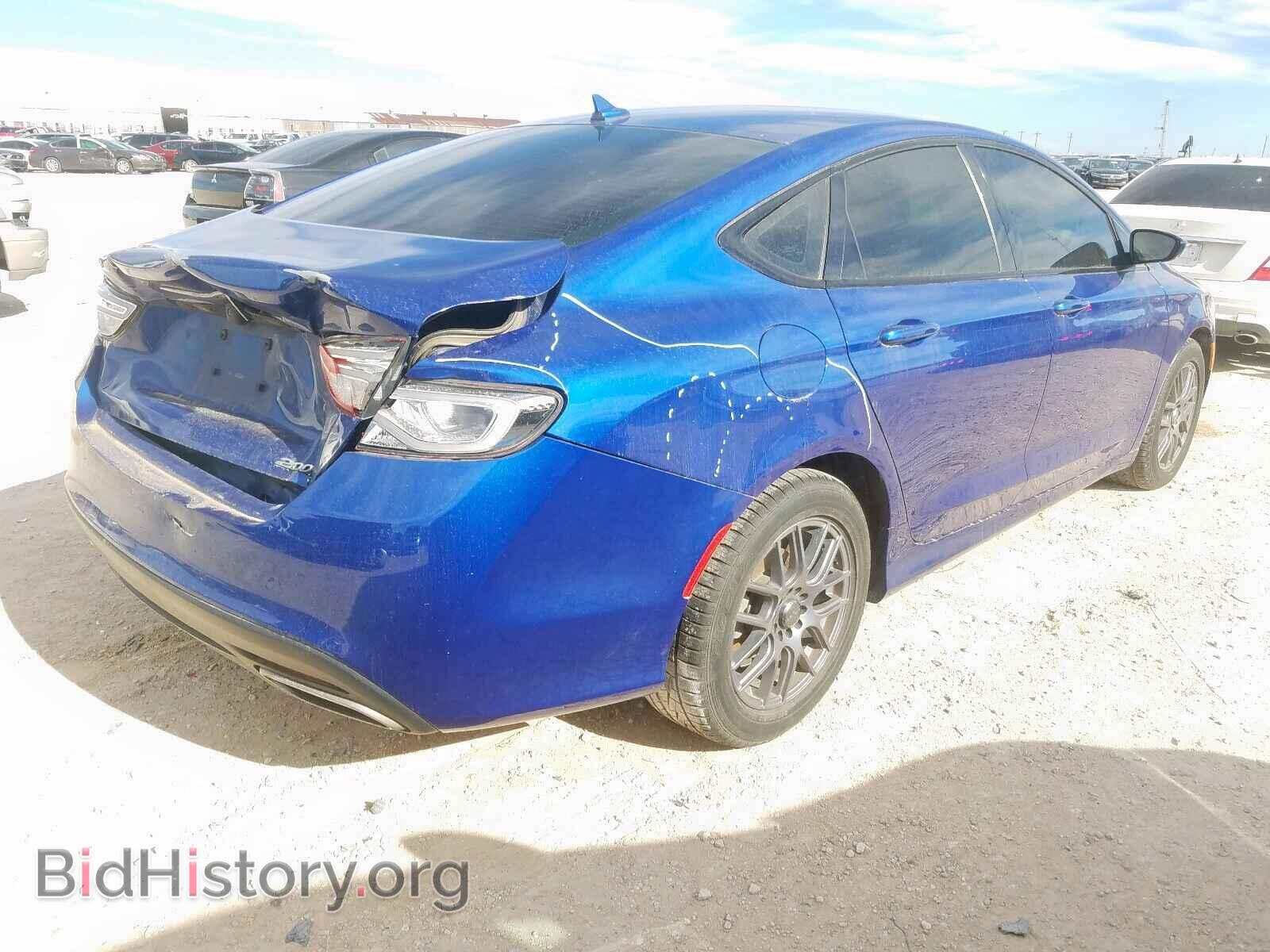 2016 CHRYSLER 200 - VIN: 1C3CCCBG5GN137923 - Фото 4