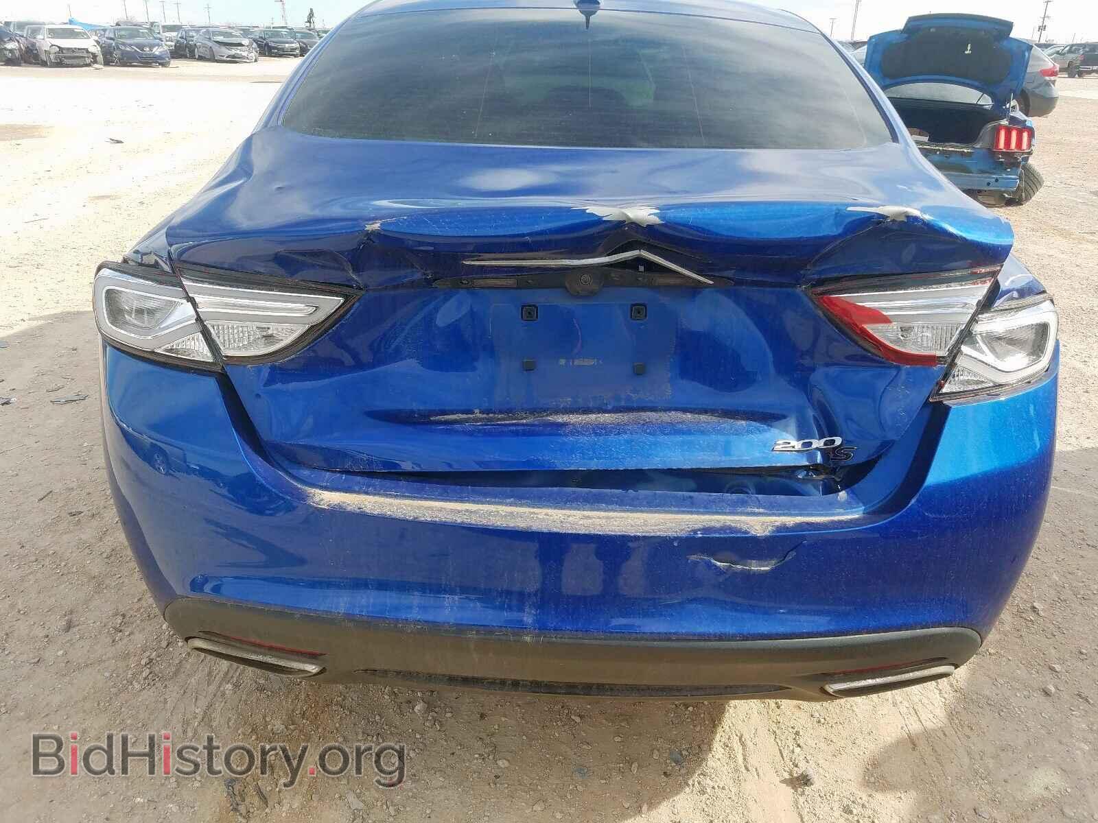 2016 CHRYSLER 200 - VIN: 1C3CCCBG5GN137923 - Фото 9