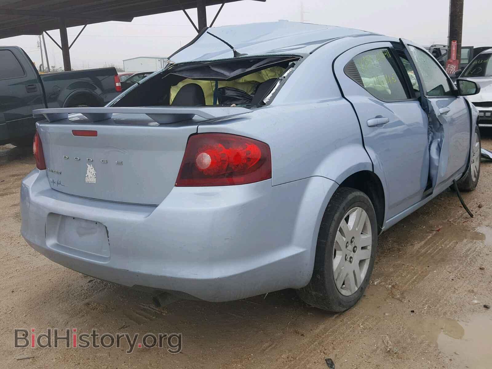 2013 DODGE AVENGER - VIN: 1C3CDZAB7DN544921 - Фото 4