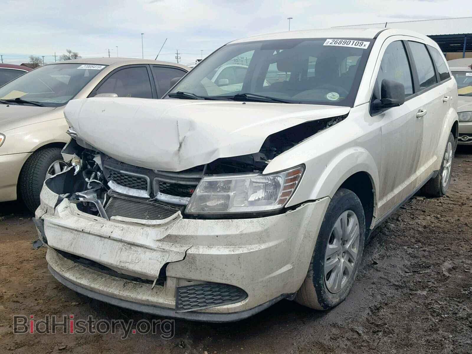 2015 DODGE JOURNEY SE - VIN: 3C4PDCAB7FT736174 - Фото 2