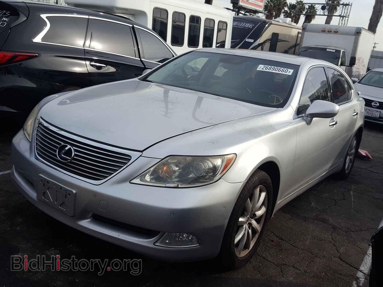 2008 LEXUS LS460 - VIN: JTHBL46FX85074543 - Фото 2