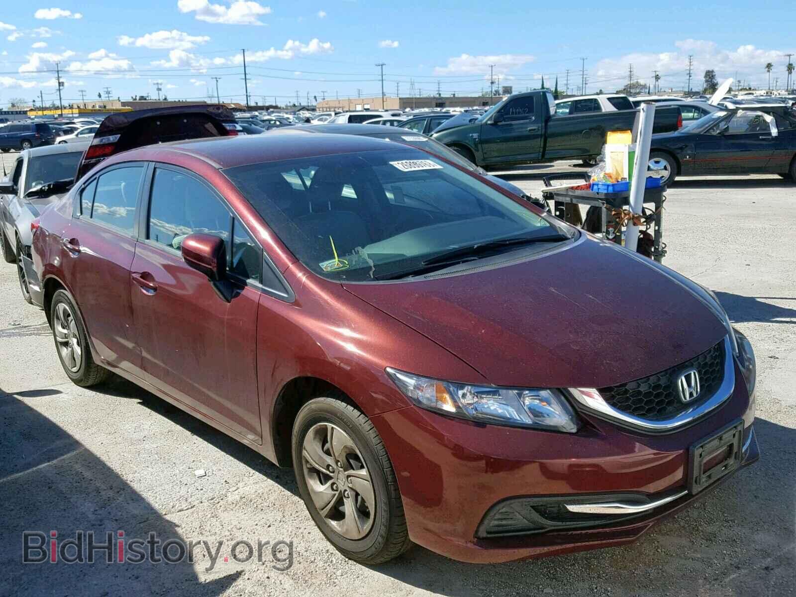 Фотография 19XFB2F56FE200111 - HONDA CIVIC LX 2015