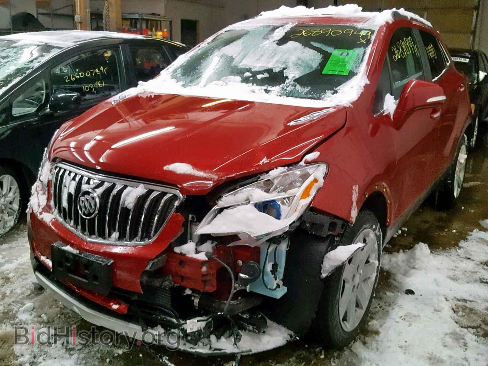 2016 BUICK ENCORE PRE - VIN: KL4CJHSB4GB740201 - Фото 2