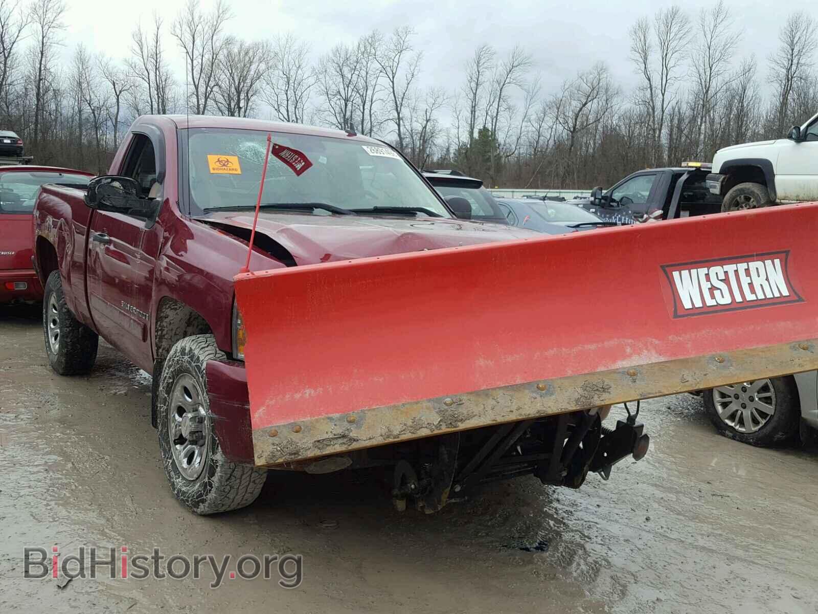 Photo 1GCEK14C67Z551663 - CHEVROLET SILVERADO 2007