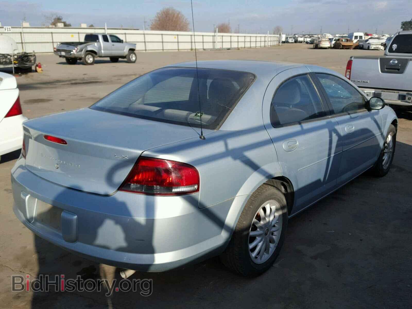 2003 CHRYSLER SEBRING - VIN: 1C3EL46T93N538391 - Фото 4