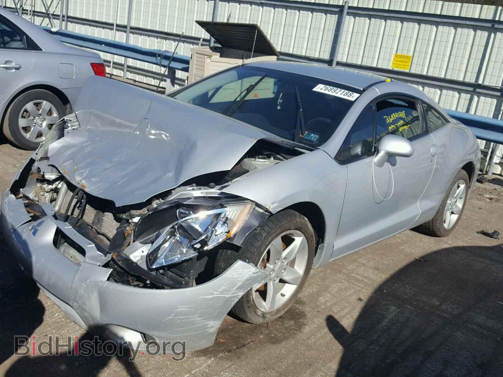 2008 MITSUBISHI ECLIPSE - VIN: 4A3AK24F48E041736 - Фото 2