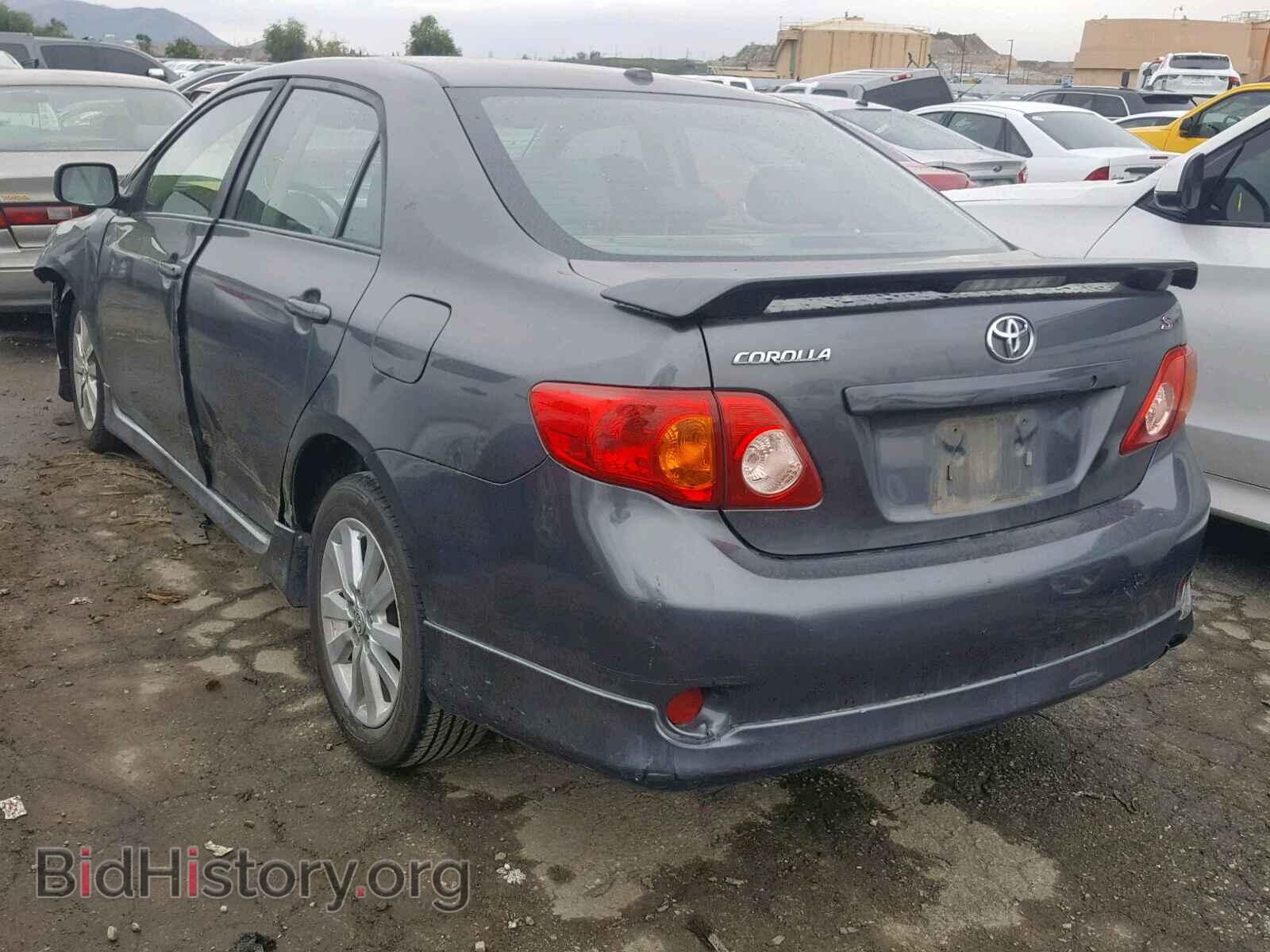 2010 TOYOTA COROLLA BA - VIN: 2T1BU4EE7AC447666 - Фото 3