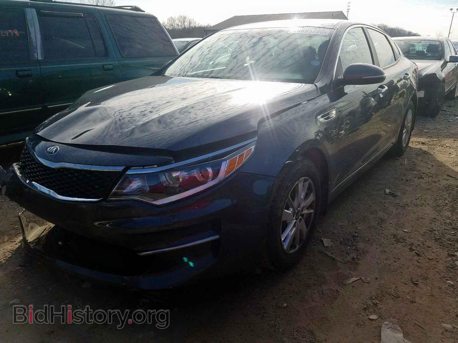 2016 KIA OPTIMA - VIN: KNAGT4L35G5110832 - Фото 2
