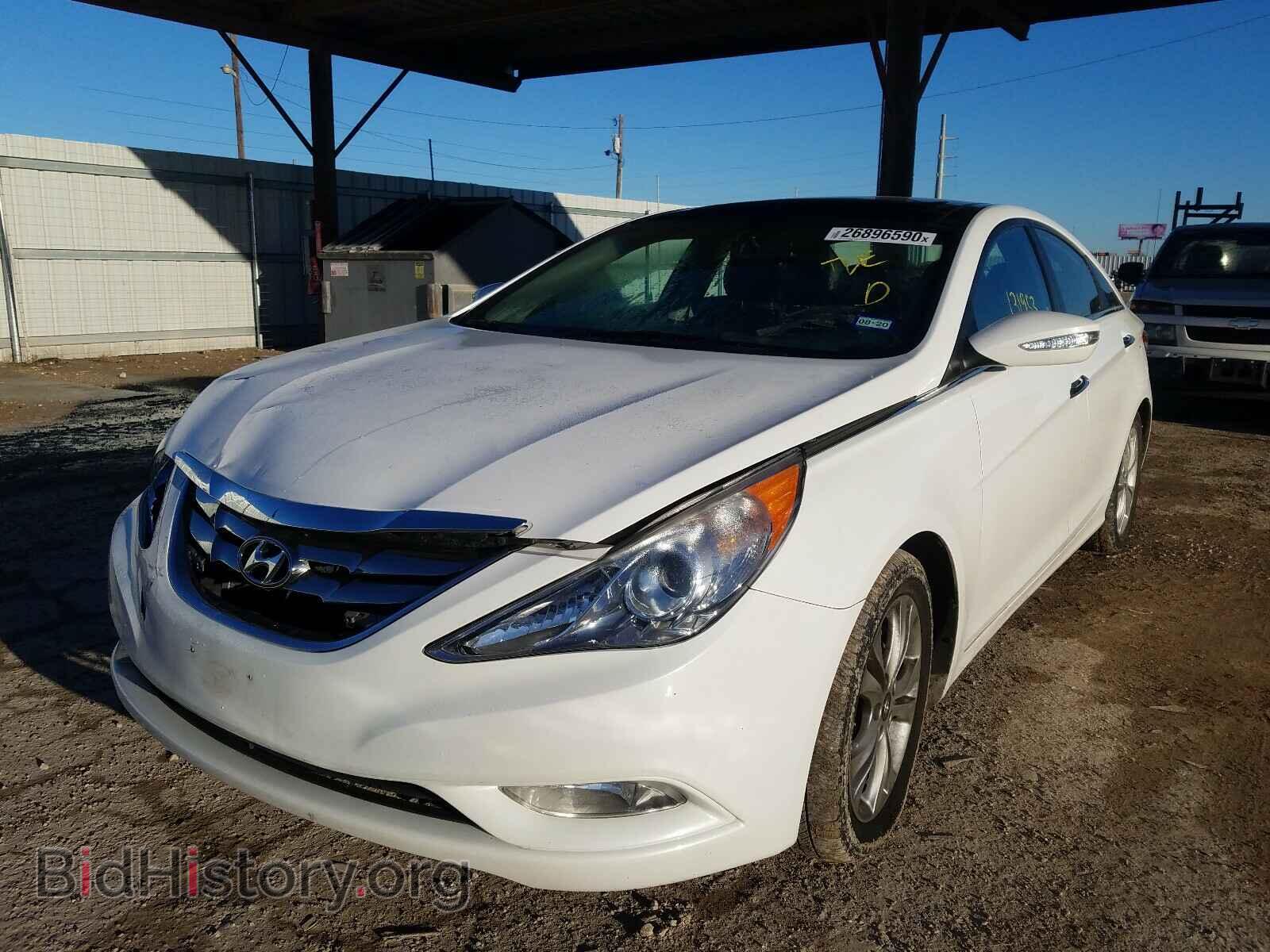 2012 HYUNDAI SONATA - VIN: 5NPEC4ACXCH455314 - Фото 2
