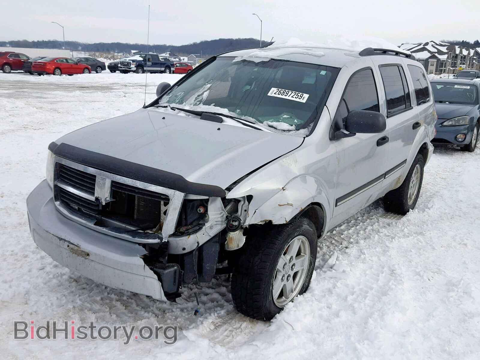 2008 DODGE DURANGO SL - VIN: 1D8HB48NX8F131824 - Фото 2