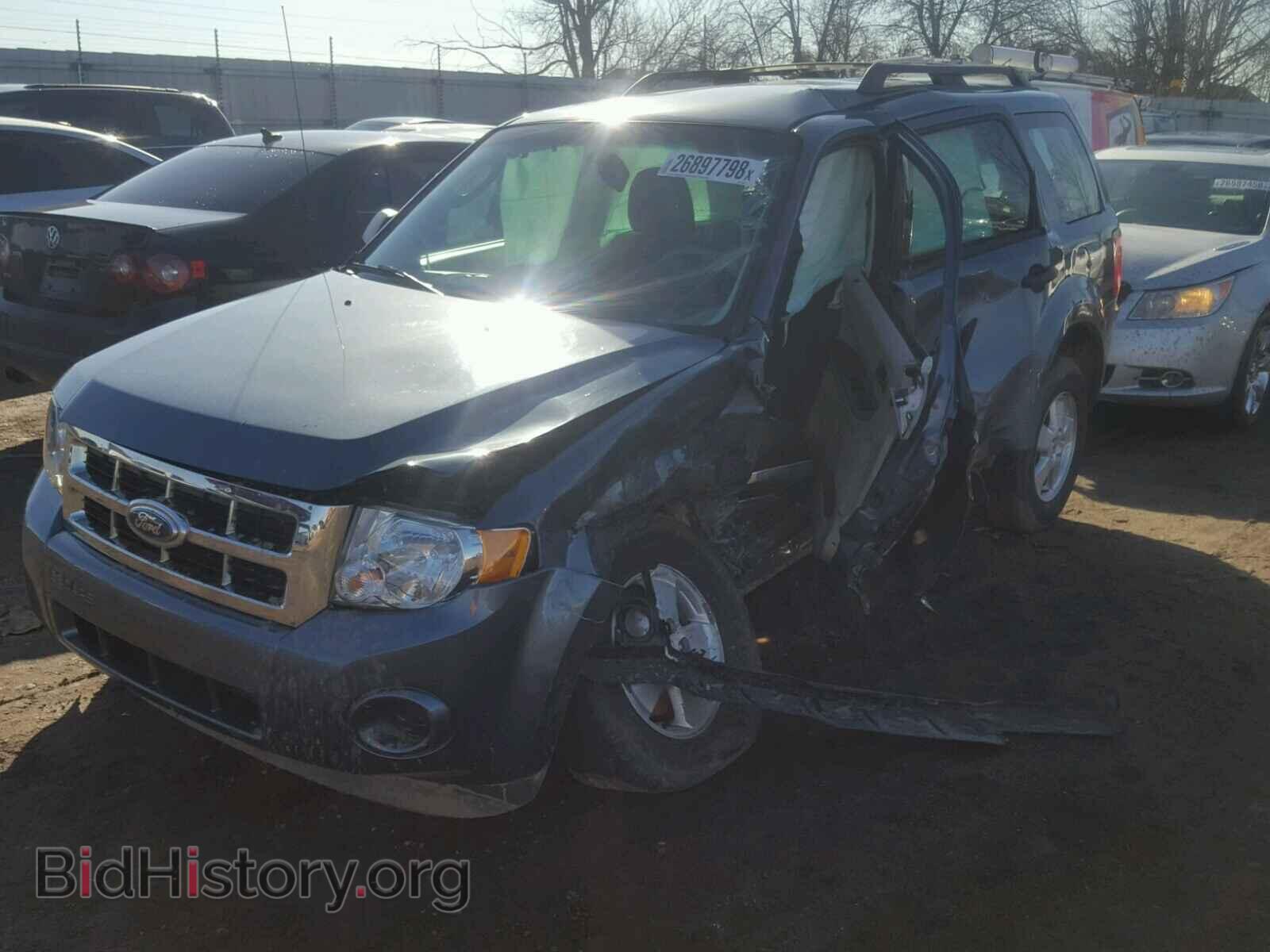 2011 FORD ESCAPE - VIN: 1FMCU9C76BKC62283 - Фото 2