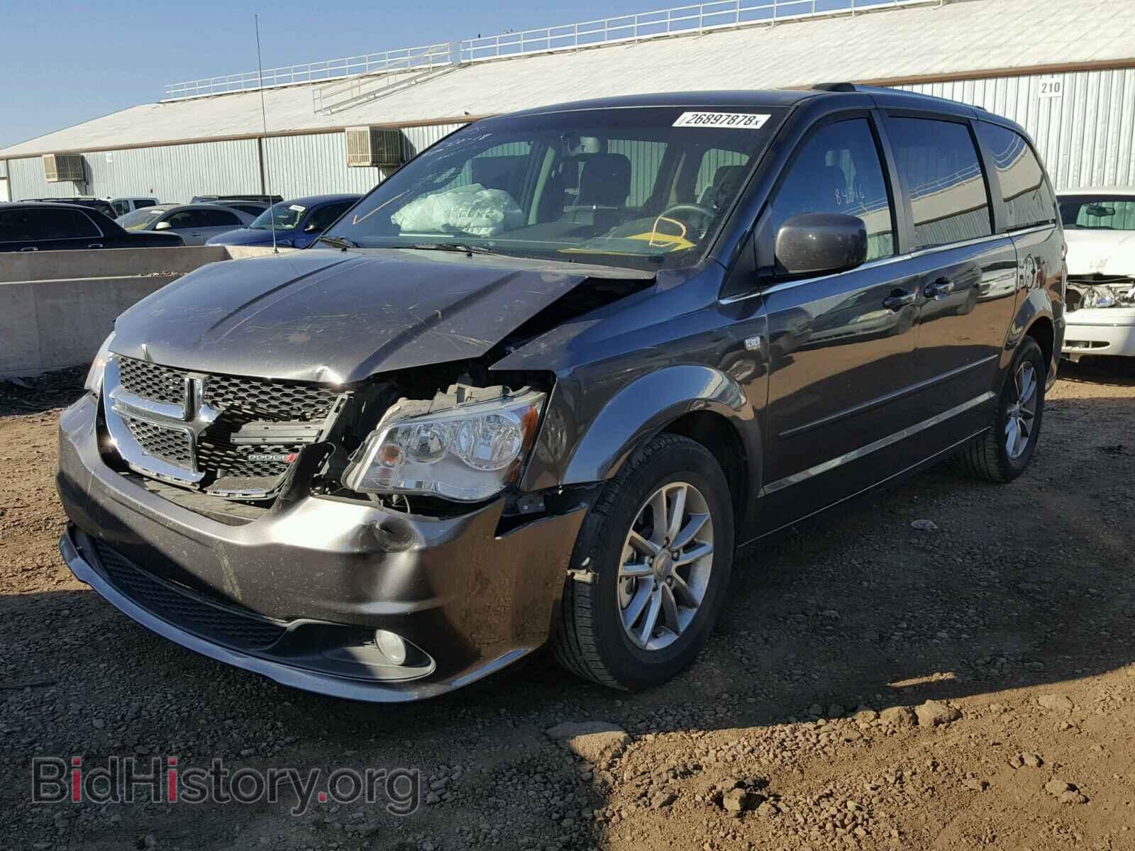 2014 DODGE CARAVAN - VIN: 2C4RDGCG2ER229953 - Фото 2