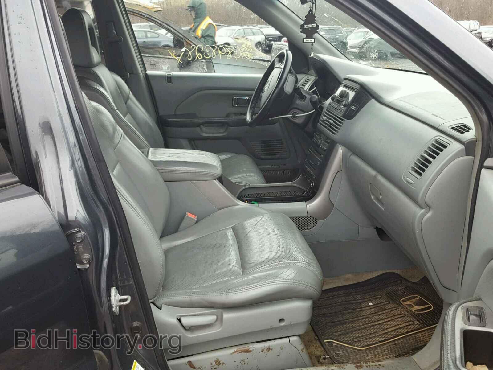 2005 HONDA PILOT - VIN: 2HKYF18665H513554 - Фото 5
