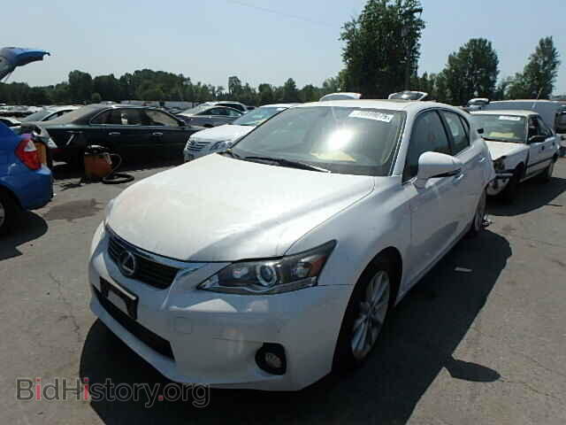 2011 LEXUS CT 200 - VIN: JTHKD5BH2B2038834 - Фото 2