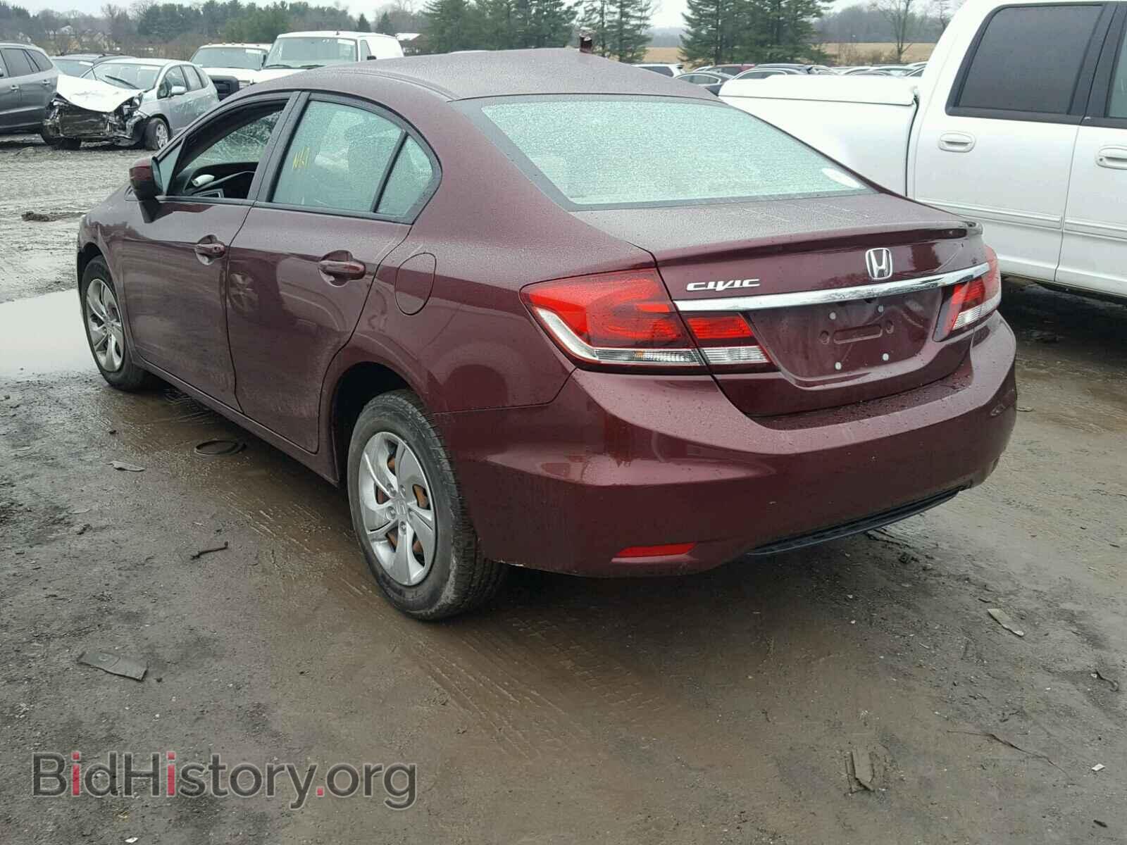 2014 HONDA CIVIC - VIN: 2HGFB2F53EH550672 - Фото 3