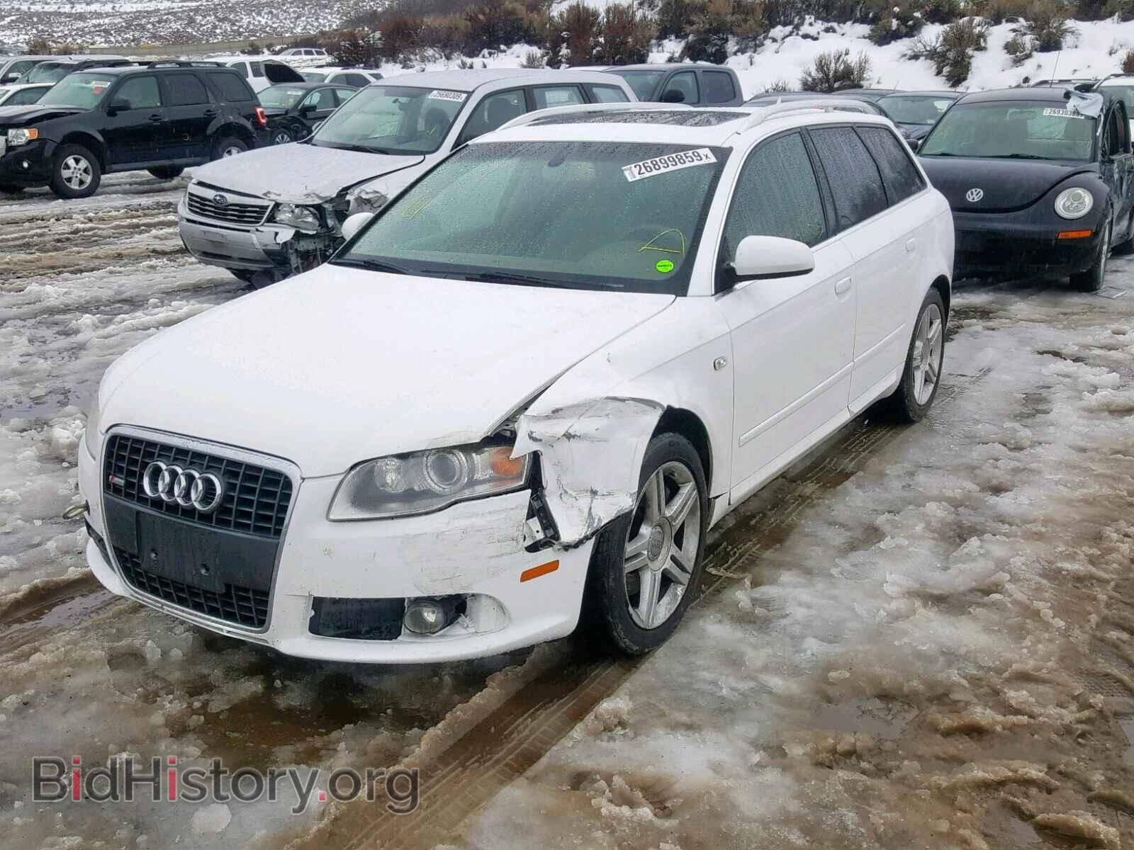 2008 AUDI A4 - VIN: WAUKF98E48A078067 - Фото 2