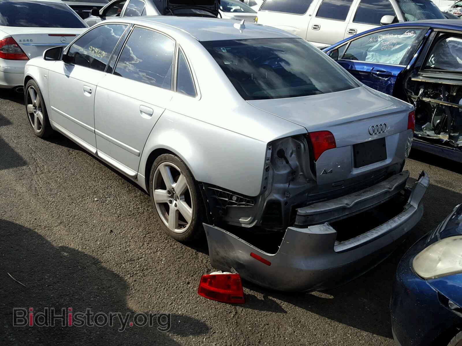 2008 AUDI A4 - VIN: WAUAH78E78A037507 - Фото 3
