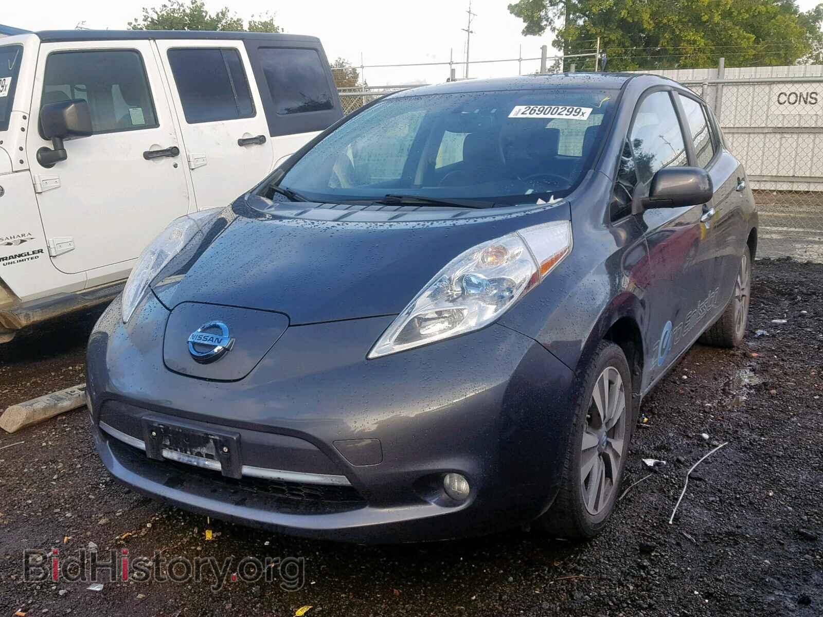2013 NISSAN LEAF - VIN: 1N4AZ0CP7DC404247 - Фото 2