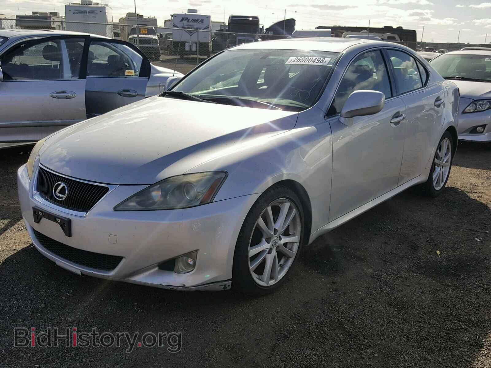 2007 LEXUS IS250 - VIN: JTHBK262X72038839 - Фото 2