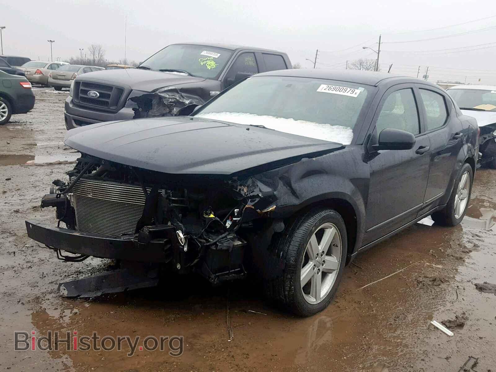 2011 DODGE AVENGER - VIN: 1B3BD1FB7BN556938 - Фото 2
