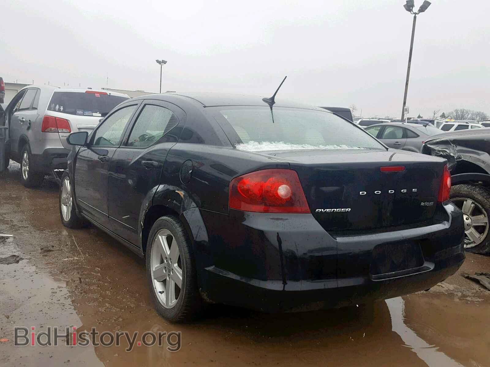 2011 DODGE AVENGER - VIN: 1B3BD1FB7BN556938 - Фото 3
