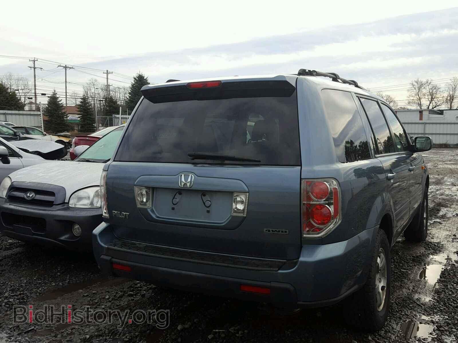 2006 HONDA PILOT - VIN: 2HKYF18656H544697 - Фото 4