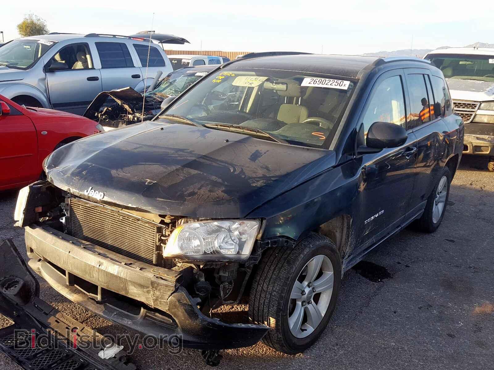 2011 JEEP COMPASS - VIN: 1J4NF1FB2BD158171 - Фото 2