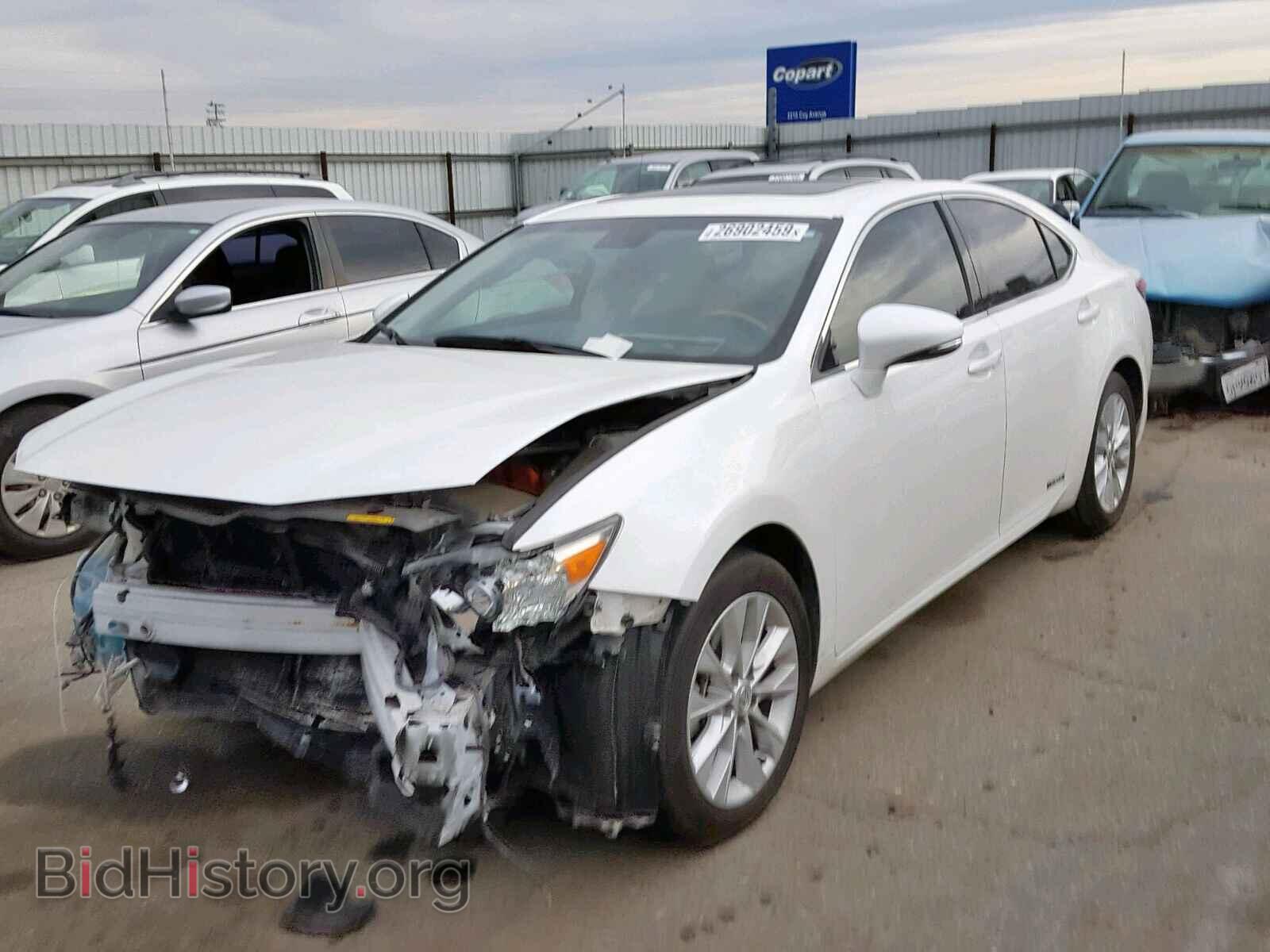 2014 LEXUS ES300 - VIN: JTHBW1GG1E2074490 - Фото 2