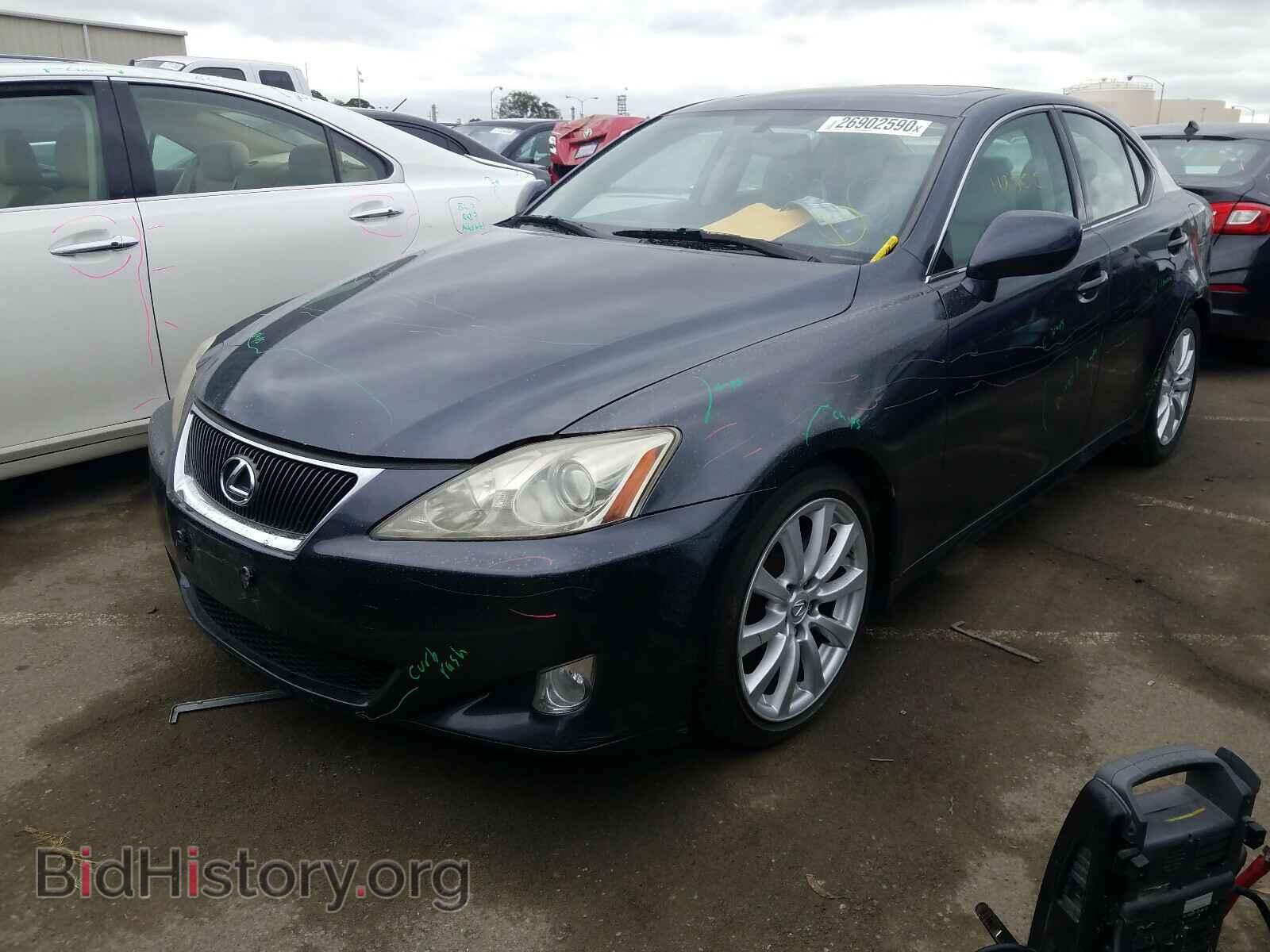 2008 LEXUS IS - VIN: JTHBK262285080261 - Фото 2