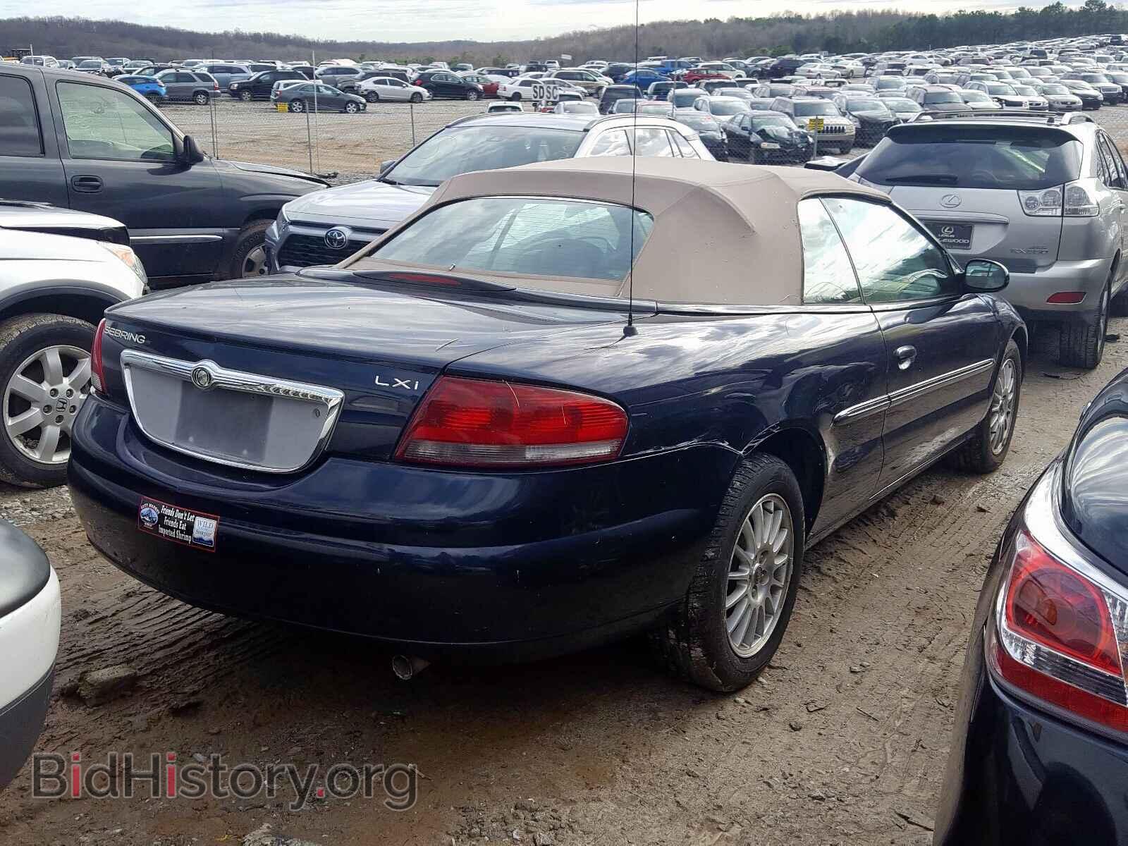 2004 CHRYSLER SEBRING - VIN: 1C3EL55R84N136195 - Фото 4