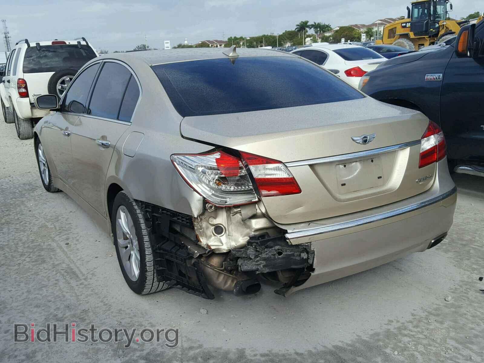 2012 HYUNDAI GENESIS - VIN: KMHGC4DD3CU188094 - Фото 3