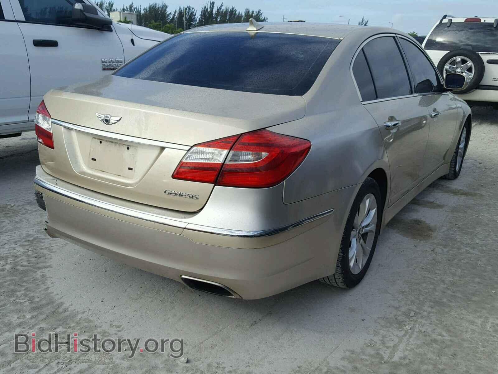2012 HYUNDAI GENESIS - VIN: KMHGC4DD3CU188094 - Фото 4