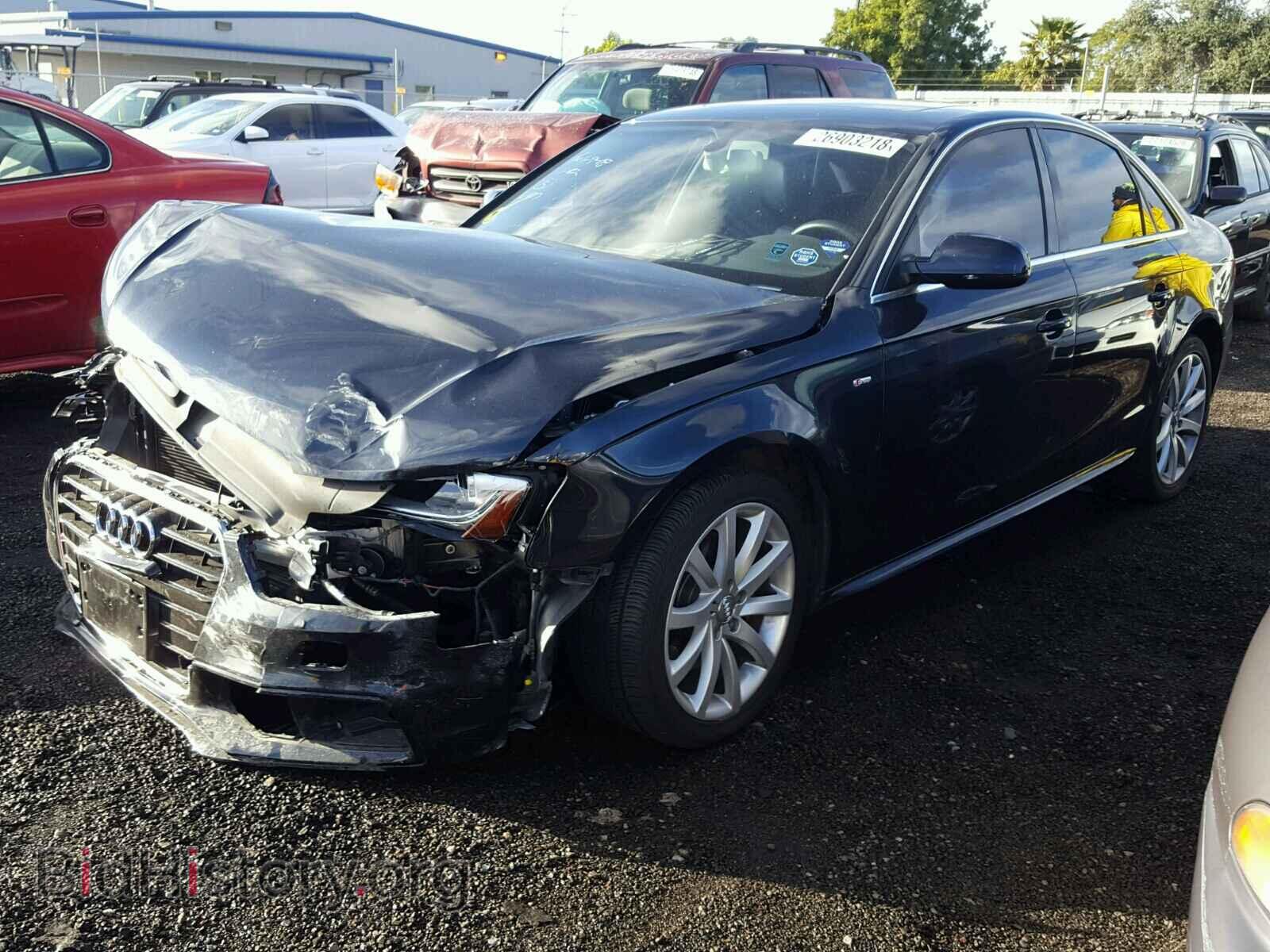 2014 AUDI A4 - VIN: WAUAFAFL8EN024225 - Фото 2