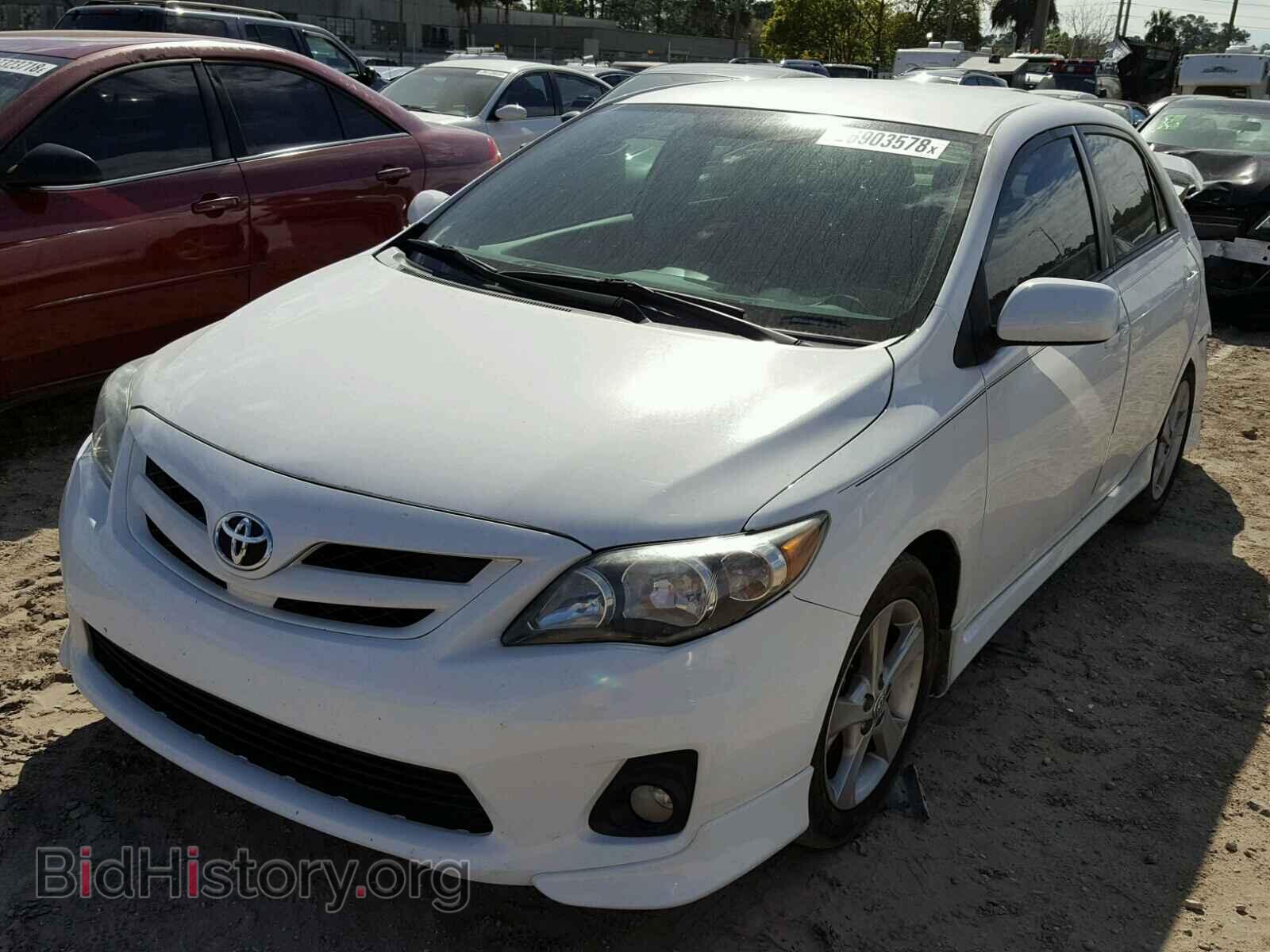 2013 TOYOTA COROLLA BA - VIN: 2T1BU4EEXDC041756 - Фото 2