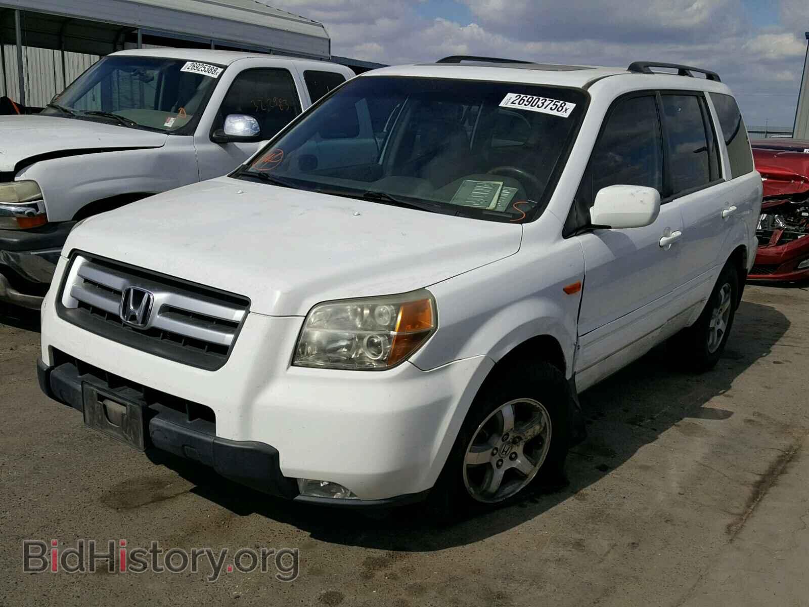 2006 HONDA PILOT - VIN: 2HKYF18586H549562 - Фото 2