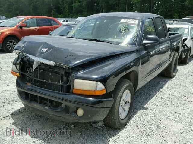 2004 DODGE DAKOTA - VIN: 1D7HL38K64S507129 - Фото 2