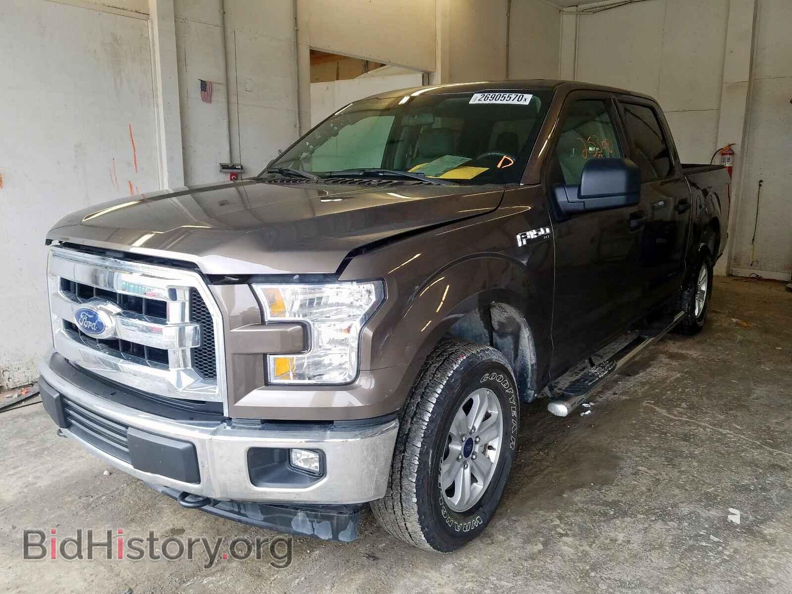 2017 FORD F150 - VIN: 1FTEW1E82HFB75450 - Фото 2