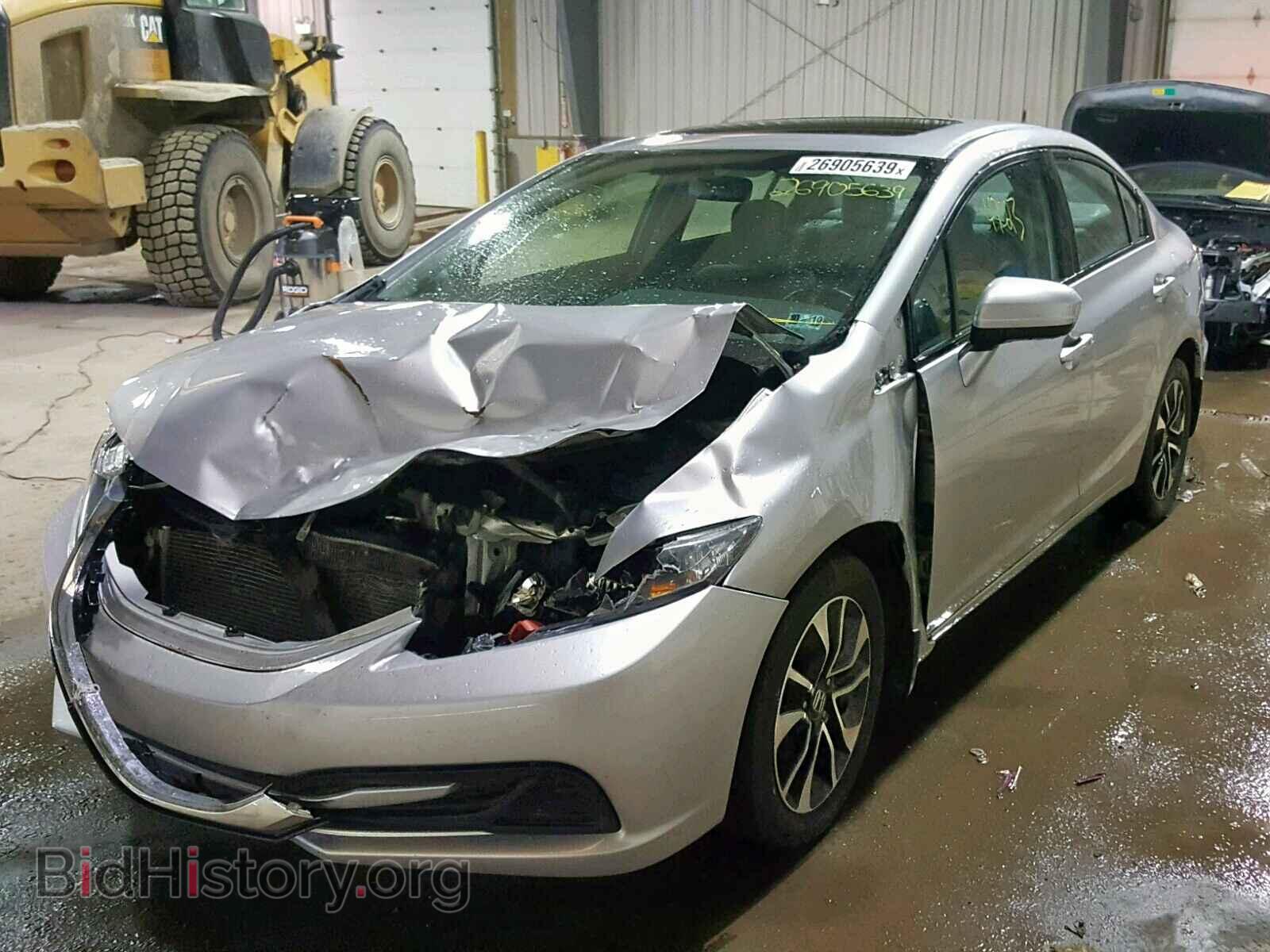 2014 HONDA CIVIC - VIN: 19XFB2F88EE261307 - Фото 2